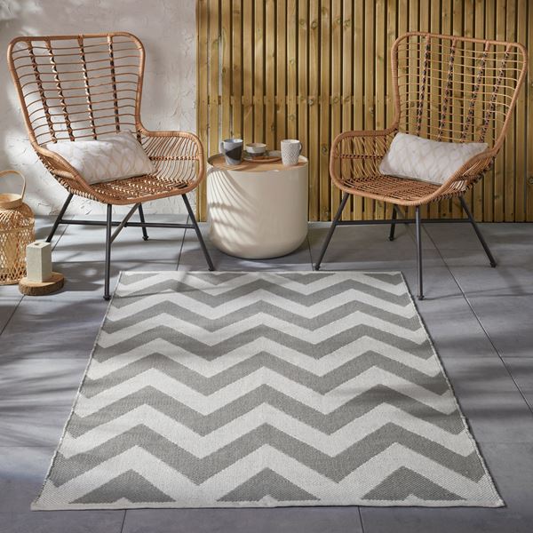 Brittany Chevron - Grey